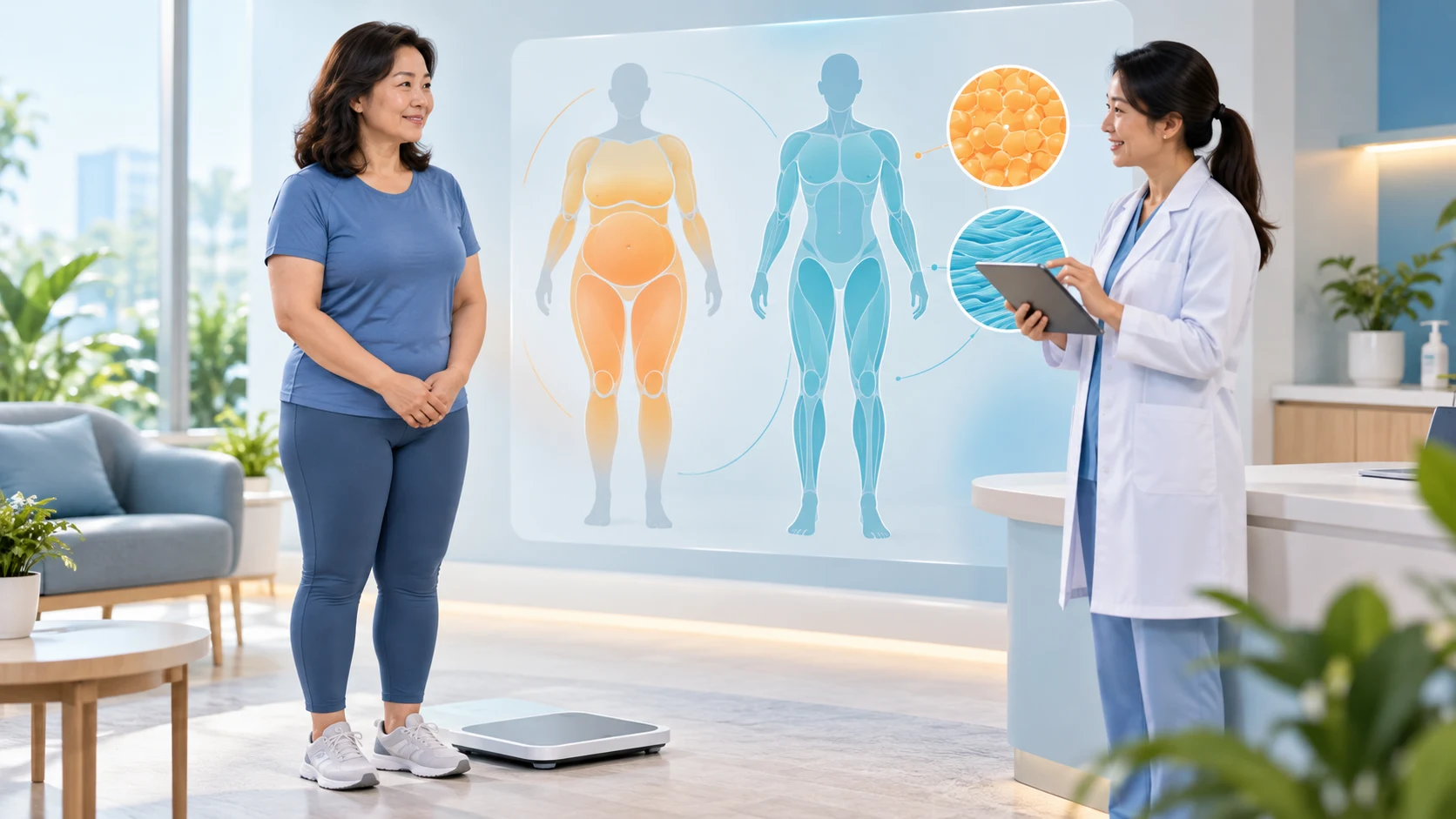 ตรวจ Body Composition ตรัง: น้ำหนักลด ไขมันหรือกล้ามเนื้อที่เปลี่ยน?