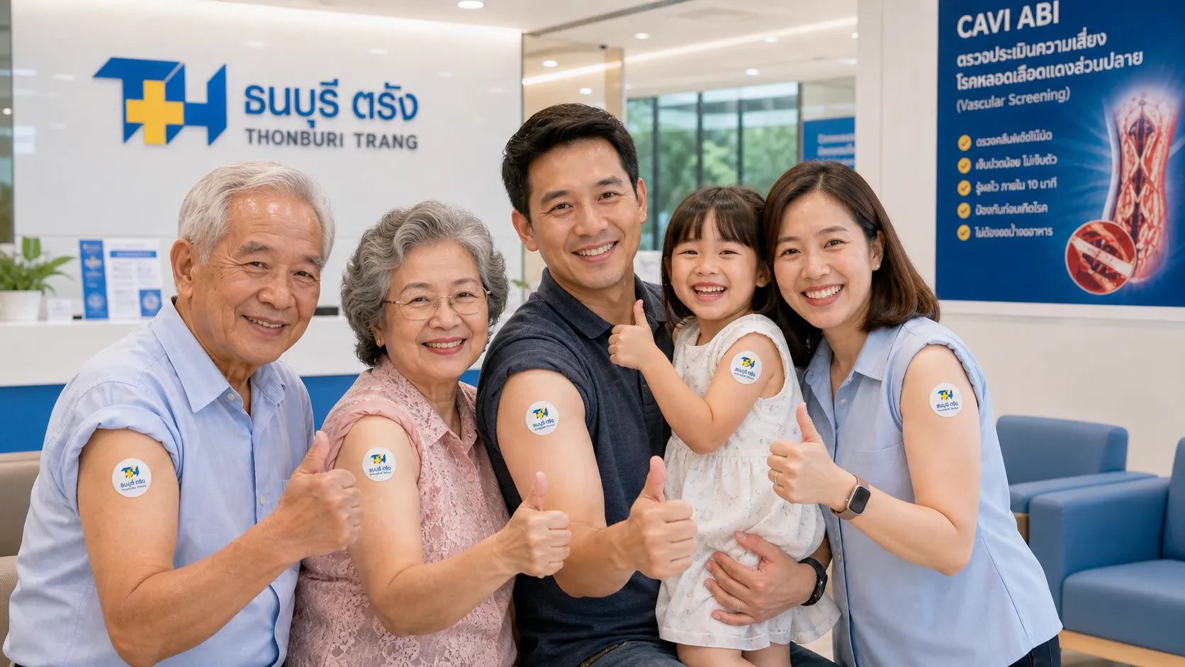 ตรวจสุขภาพครอบครัว ตรัง วางแผนตรวจพ่อแม่ ลูก และผู้สูงอายุ