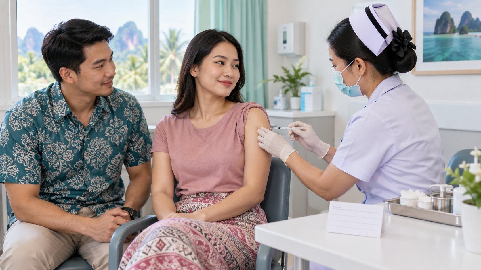 รับวัคซีน HPV และนัดเข็มถัดไป