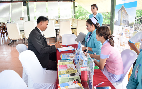 ออกบูธตรวจสุขภาพร่วมกับ กรุงไทย-แอกซ่า (07-04-60)
