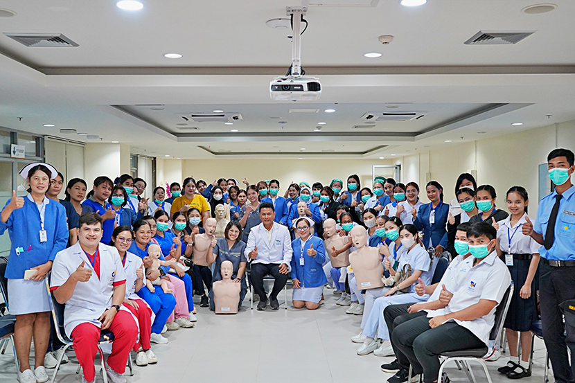 โรงพยาบาลธนบุรี ตรัง จัดอบรมการช่วยฟื้นคืนชีพขั้นพื้นฐาน (Basic Life Support: BLS) ยกระดับมาตรฐานความปลอดภัยผู้ป่วย